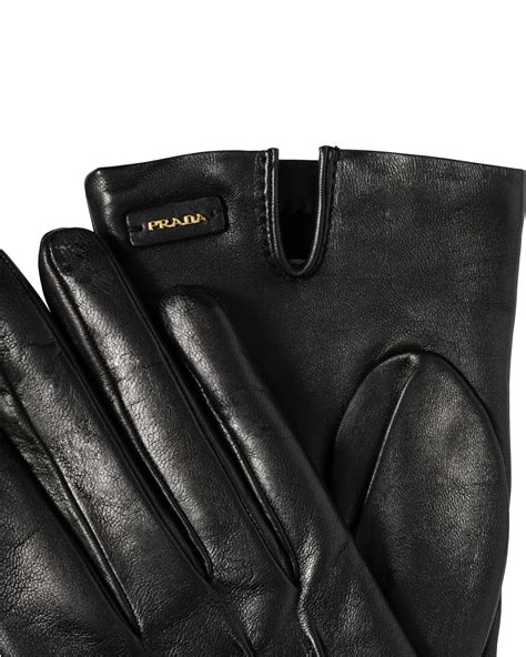 prada gloves women's